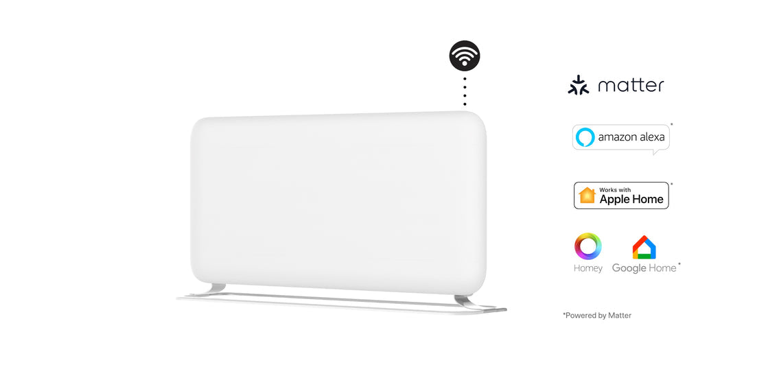 ✨ Mill Invisible 1500W – Intelligent vernetzte Heizung mit elegantem Design